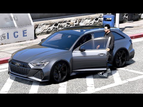 Ultimate Audi RS6 Avant Showcase in GTA V - Power | Durability and More!