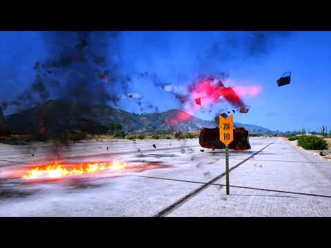 GTA V - NLAW - Joint Training Exercise - Direct Attack Demonstration