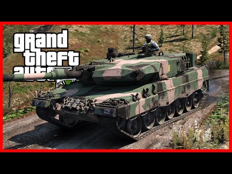 GTA V Leopard 2PL Polish MBT [MOD]