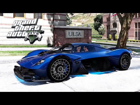 Exploring The Stunning 2023 Aston Martin Valkyrie In GTA V