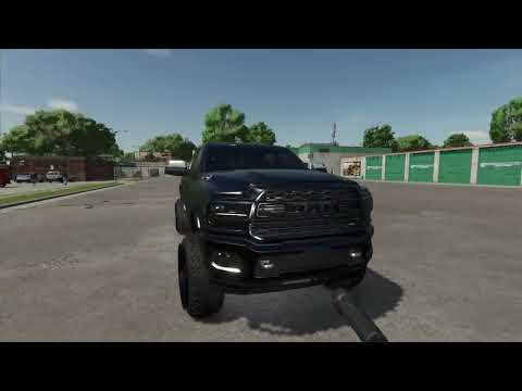 2024 Dodge Ram 2500 Mega Cab v1.0 FS25 car mod for Farming Simulator 25 FS25