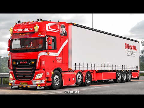 DAF XF106 480 Weeda Transport Combo Pack | ETS2 Mods v1.39