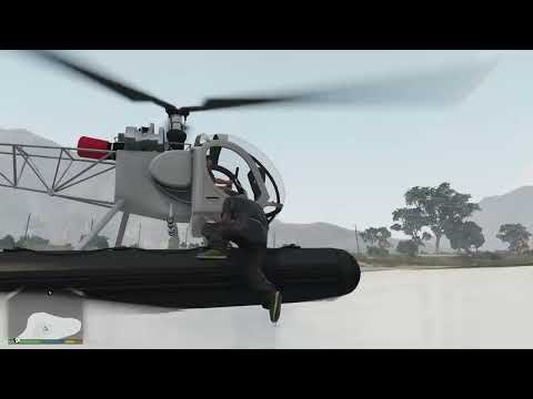 GTA5 Mod - Spawn Landing Helicopter in the sky