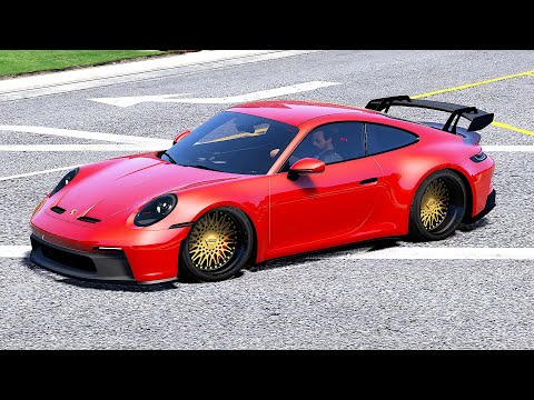 Ultimate Pister 911 GT3 Mod Gameplay in GTA V!