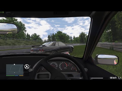 Chasing my ghost on Nordschleife / GTA V Ghost Car script