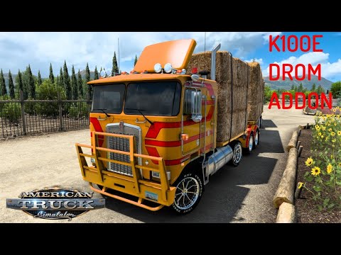 Kenworth K100E Drom Addon 1.45 ATS Part Mod - ModsHost