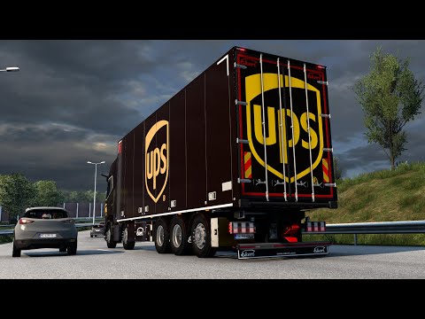 RODONITCHO MODS ETS2 1.47.1.2S 52/05/756/2023/1754 SKIN DAF 2021 TANDEM UPS 1.0 1.43 1.47