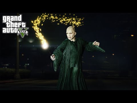 GTA 5 - Voldemort Hogwarts Legacy/Harry Potter Mod [4K 60 FPS]