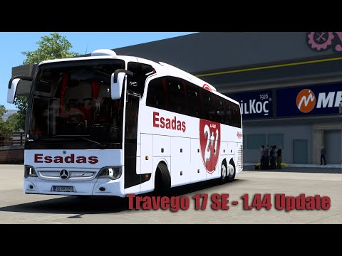 Ets 2 | Travego SE 17SHD Update | Paylaşımda !!! | 1.44 Tam Sürüm