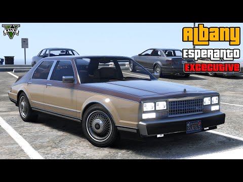 Albany Esperanto Executive (Cadillac Seville Bustleback) | GTA V Lore Friendly Car Mods | PC