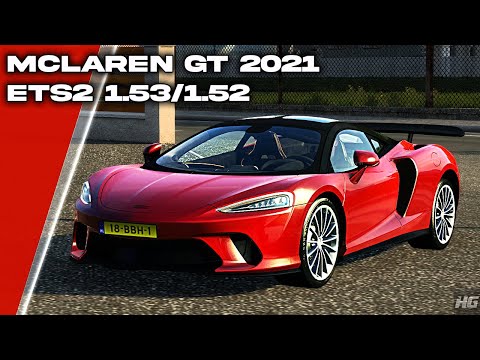 Mclaren GT 2021 (ETS2 1.53) | Euro Truck Simulator 2 | ETS 2 | Car Mod