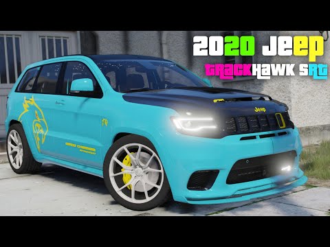 2020 Jeep TrackHawk SRT - GTA 5 Real Life Car Mod + Download Link!