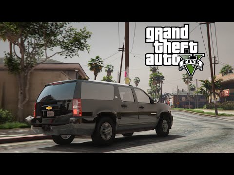 GTA 5 Mod - 2008 Chevrolet Suburban - Realistic RTX Gameplay