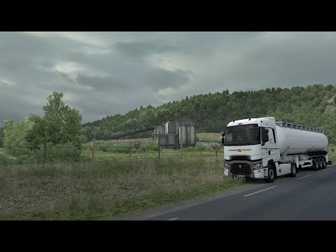 ETS 2 1.36 / Bastia to Porto-Vecchio / POV drive 2 / Renault Range T 520 / Link in the description