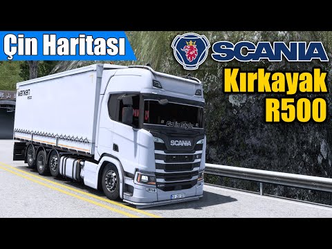 KIRKAYAK | SCANIA R500 // BU SEFER UÇARAK GİDİYORUZ | ÇİN HARİTASI 1.46 !!