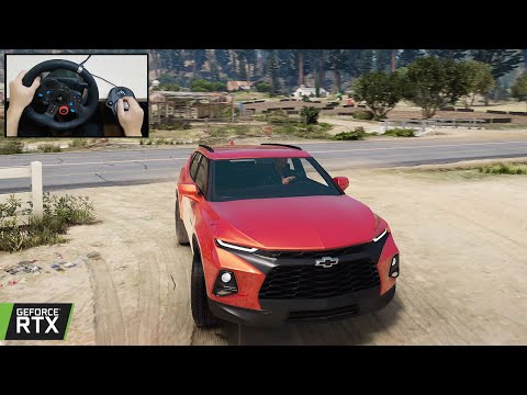 GTA 5 Offroading - 2020 Chevrolet Blazer - Logitech G29 Gameplay