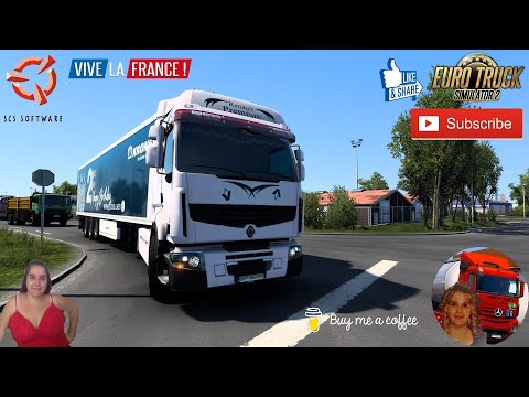 Euro Truck Simulator 2 (1.45) Renault Premium Reworked v5.5 [Schumi] [1.45] + DLC&#039;s &amp; Mods