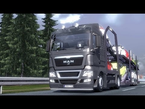 MAN TGX Cartransport - v1.6.1 ETS 2 Mod + Download