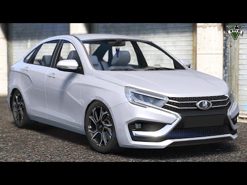 2023 Lada Vesta NG | GTA V Real Life Car Mods | PC