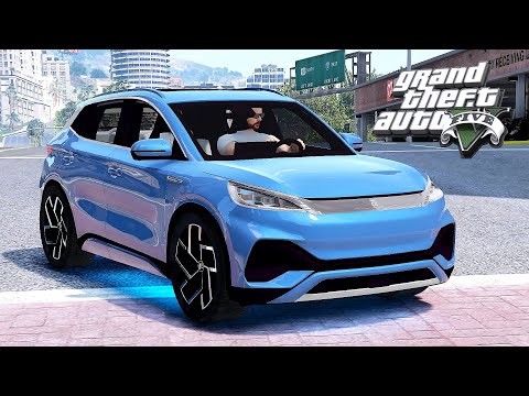 BYD Yuan Plus China Edition Gameplay Showcase in GTA V