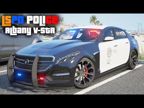 LSPD / Unmarked Police Albany V-STR - GTA 5 Lore Friendly Car Mod + Download Link!