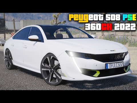 Peugeot 508 PSE 360CH 2022 - GTA 5 Real Life Car Mod + Download Link!