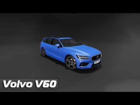 Мод Volvo V60 для BeamNG.drive