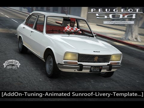 Peugeot504forGTAV some fatures