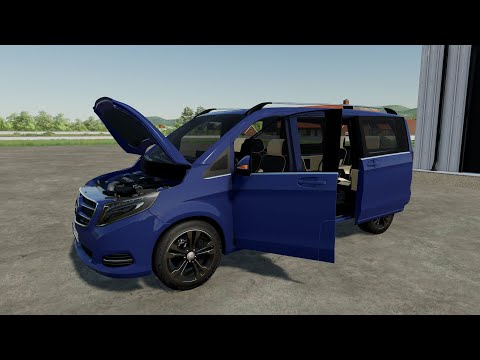 FS22 Mercedes Benz Viano Farming Simulator 22 Mods