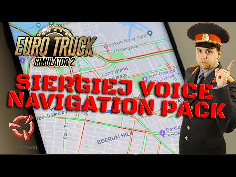 🚦🚚🚚🚚🚚⛽Siergiej Voice Navigation Pack🚦🚚🚚🚚🚚⛽