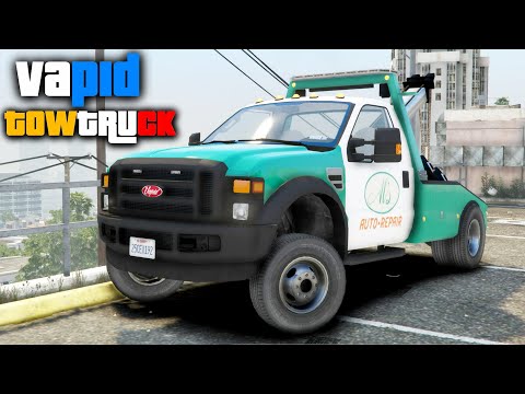 Vapid Towtruck - GTA 5 Lore Friendly Car Mod + Download Link!