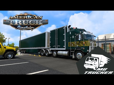 ATS - Mod Review: Kenworth K100-E + Drom Addon