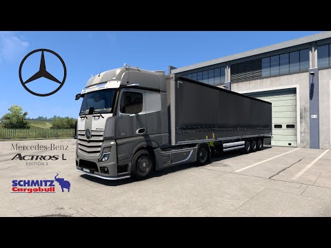 ETS 2 Mercedes Benz New Actros L Edition 3 + Schmitz Dorse (1.49)