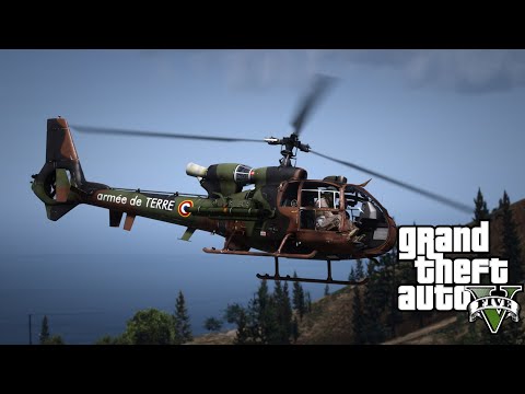 GTA V SA.342M Gazelle [MOD]