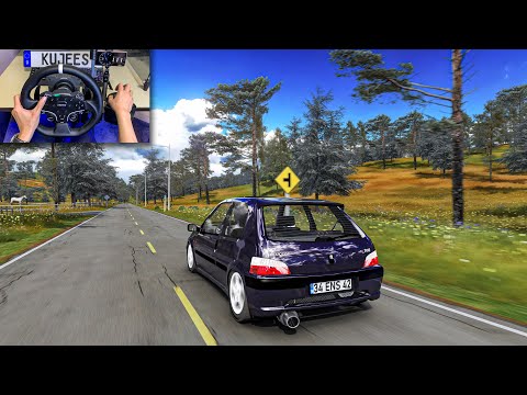 Assetto Corsa - Peugeot 106 GTI | MOZA R5 Gameplay