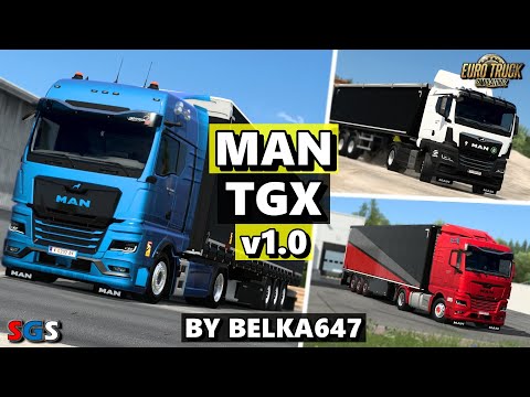 |ETS2 1.47| MAN TGX 2020 Tuning v1.0 by Belka647