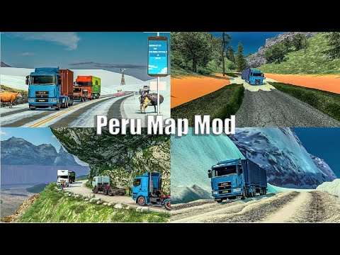 Mapa Puno Peru - ETS2 1.49 - ETS2 Peru Map Mod