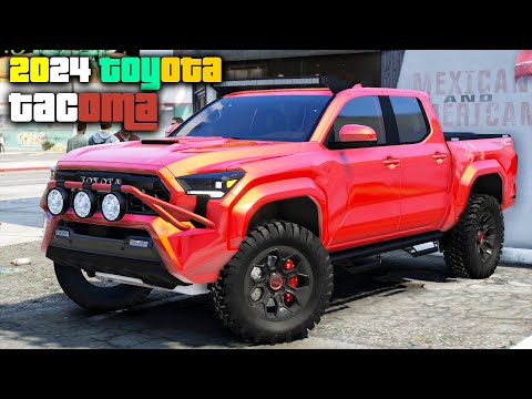 2024 Toyota Tacoma - GTA 5 Real Life Car Mod + Download Link!