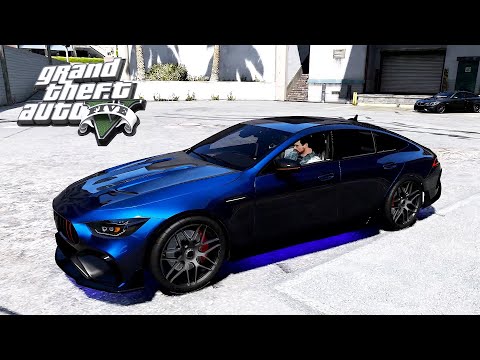 GTA V Mod Showcase | Introducing the Benefactor GT - Mercedes-Benz AMG GT63s Inspired Beast