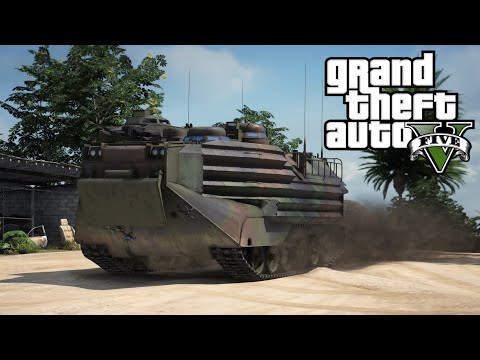 GTA V AAV-7A1 Assault Amphibious Vehicle [MOD]