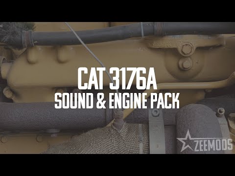 [ATS] CAT 3176A Sound &amp; Engine Pack Preview