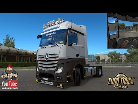 [ETS2 v1.35] New Actros 2019 Mirror Cam *Best Mod*