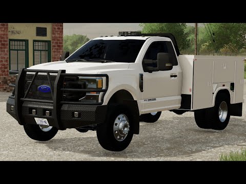 2022 Ford F350 Service Truck FS22 Vehicle Mod - ModsHost