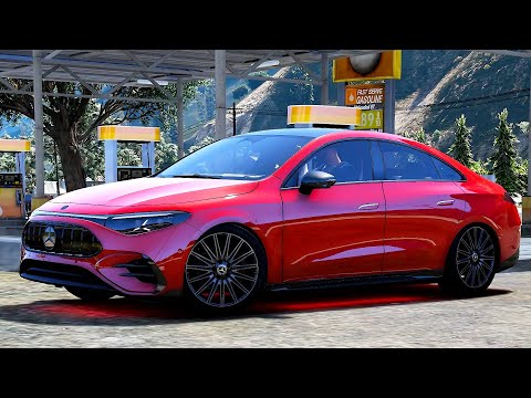 Mercedes CLA EV 2025 ADD on / Replace | Tuning | Template | Fivem GTA 5 ...