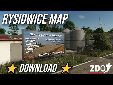 Rysiowice Poland Map for Farming Simulator 2025 ☆ Download ㋡ Z Duchem Oporu