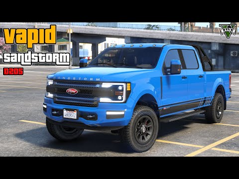 Vapid Sandstorm D205 (Ford F-250) | GTA V Lore Friendly Car Mods | PC