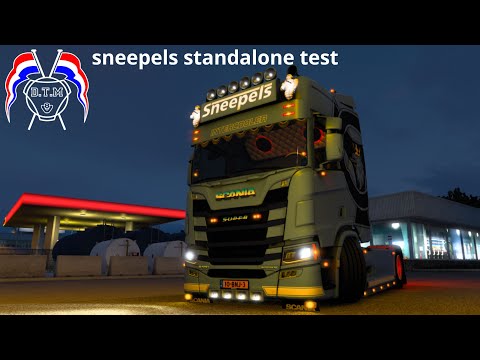 ets 2 SCANIA R500 SNEEPELS V1.46 STANDALONE TEST D.T.M MODS