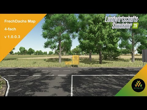 LS25 Mapvorstellung ★ FrechDachs Map 4-fach v1.0.0.3