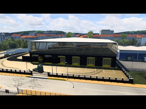 ETS2 1.47.0.26S 123/03/487/2023/1485 GARAGE D-DECK UPS BY RODONITCHO MODS 1.0 1.40 1.47