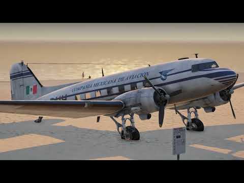 Douglas DC-3 Compañia Mexicana de Aviacion (GTA 5) [C-47] Download!